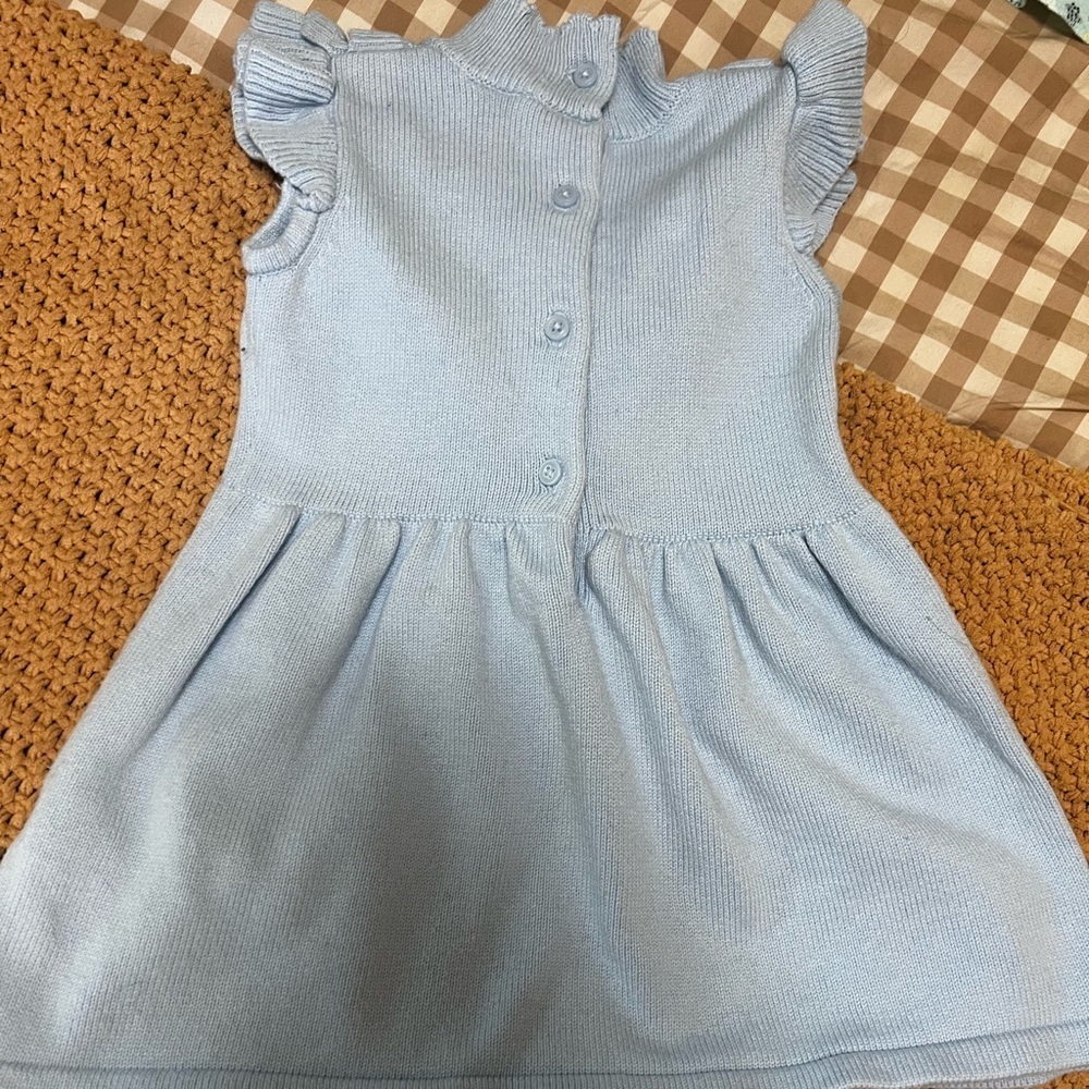 Janie & Jack Knit Dress 2T - Picture 2 of 2